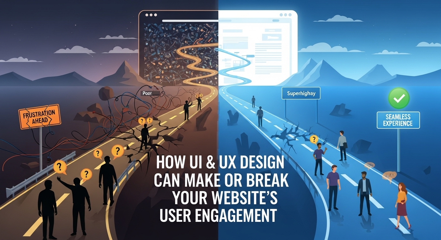 “How UI & UX Design Can Make or Break Your Website’s User Engagement”