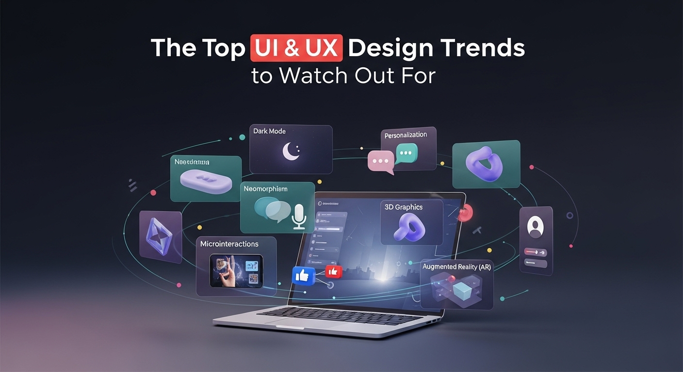 “The Top UI & UX Design Trends to Watch Out for in 2022”