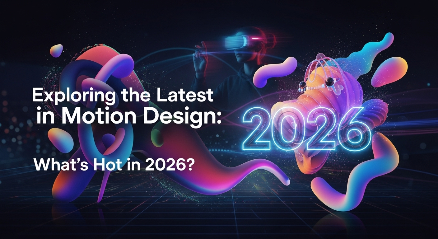 “Exploring the Latest Trends in Motion Design: What’s Hot in 2026?”