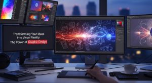 “Transforming Your Ideas into Visual Reality: The Power of Graphic Design”