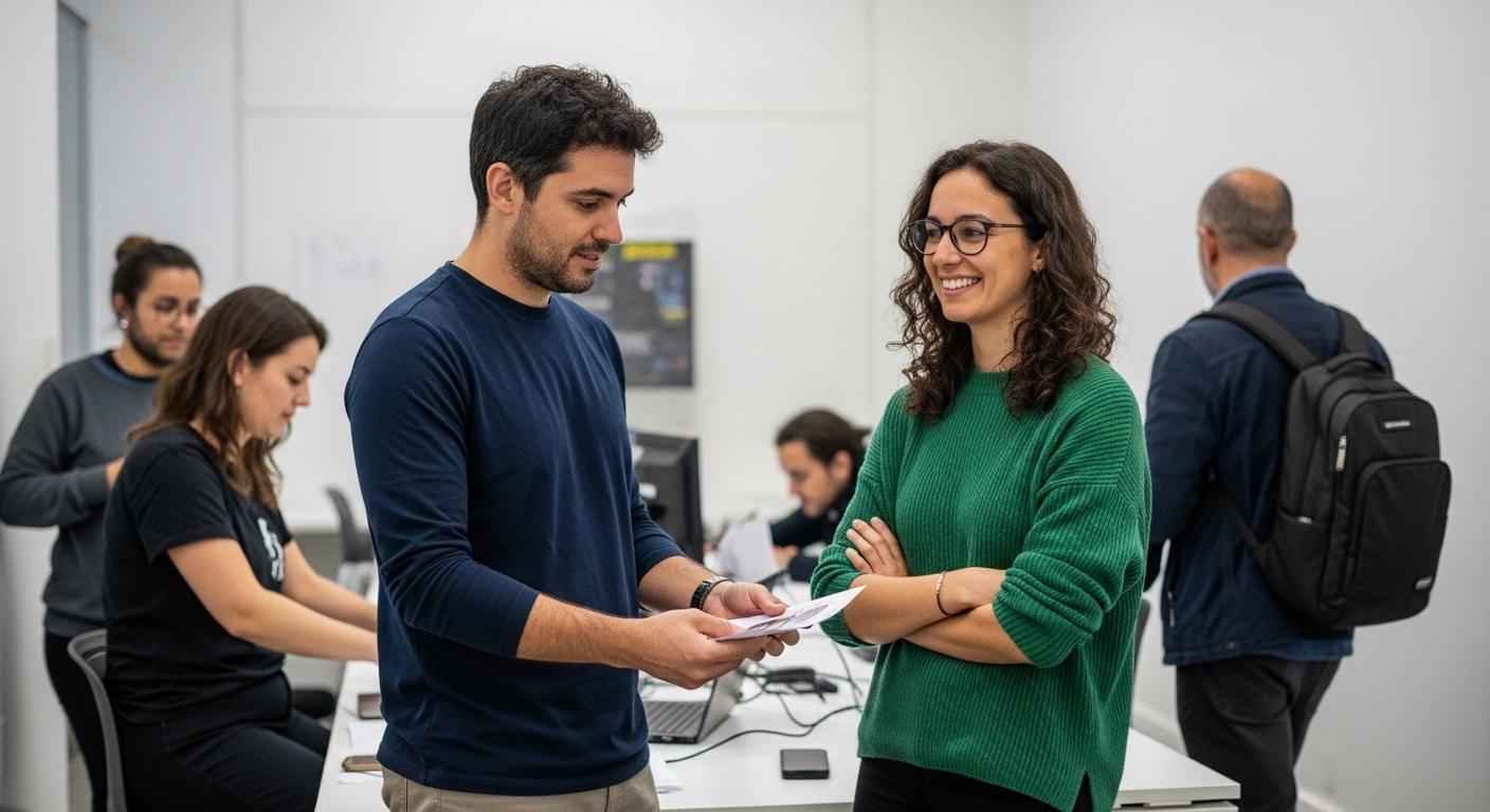 Studio scene in Brazil illustrating crowder Design Brazil and collaborative design work.