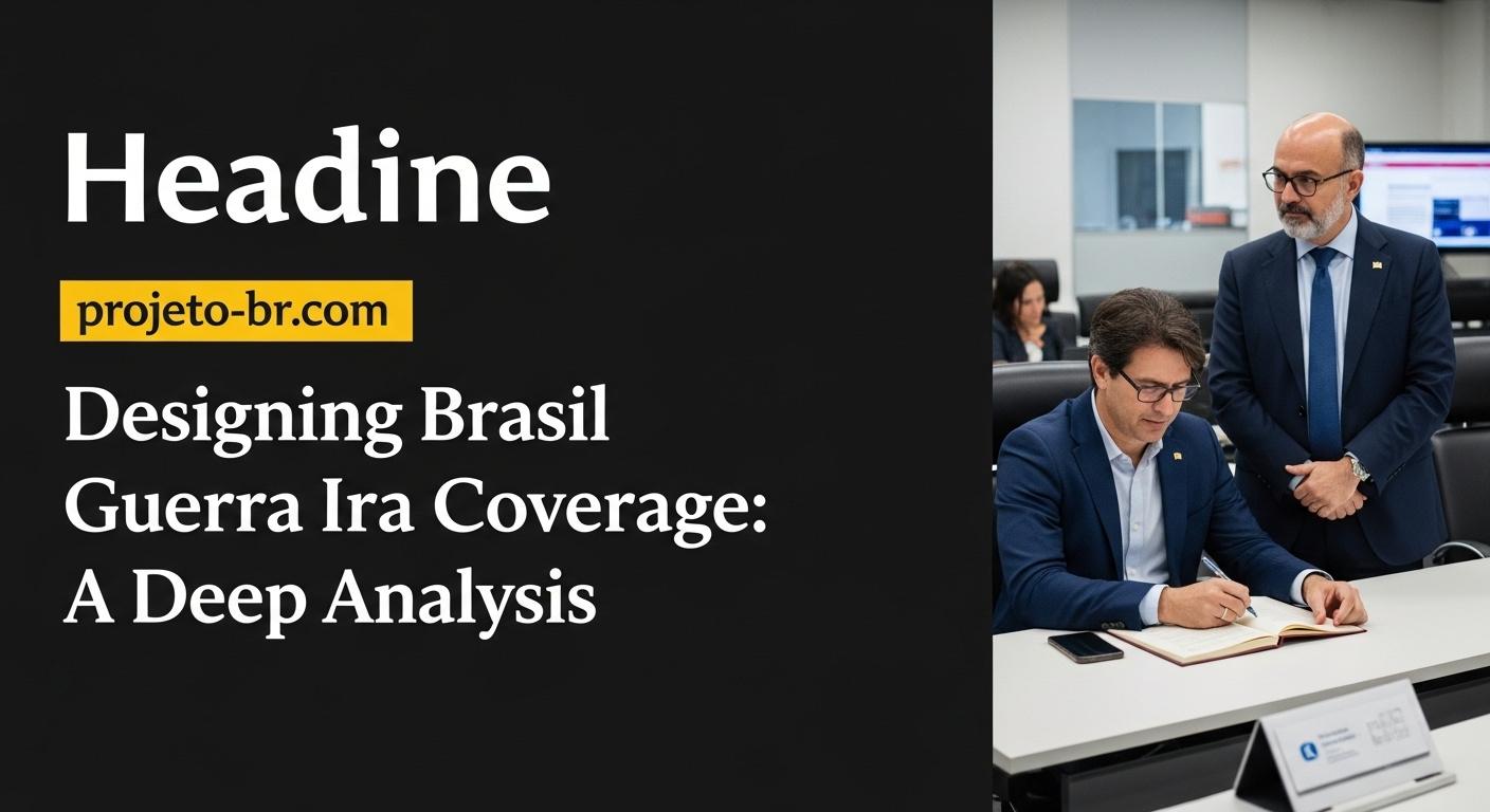 Editorial dashboard showing Brazil and Iran geopolitics with clear typography and accessible visuals.